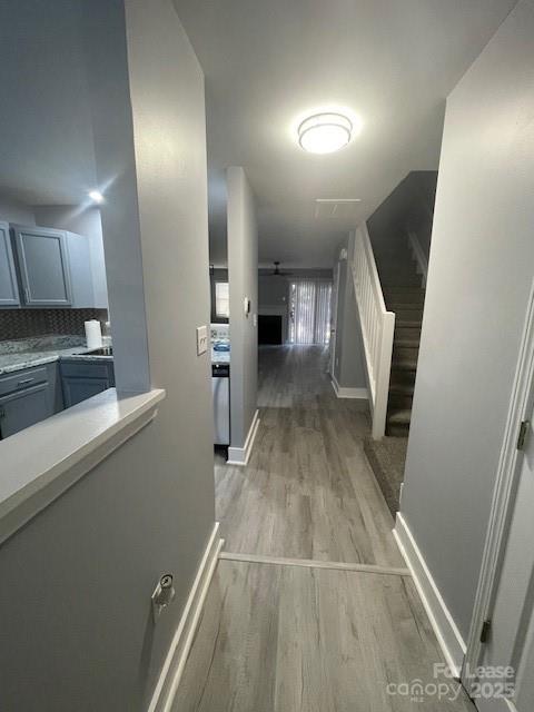 12315 Bluestem Lane Charlotte, NC 28277 - Photo 2 of 20 a view of a kitchen with wooden floor and electronic appliances