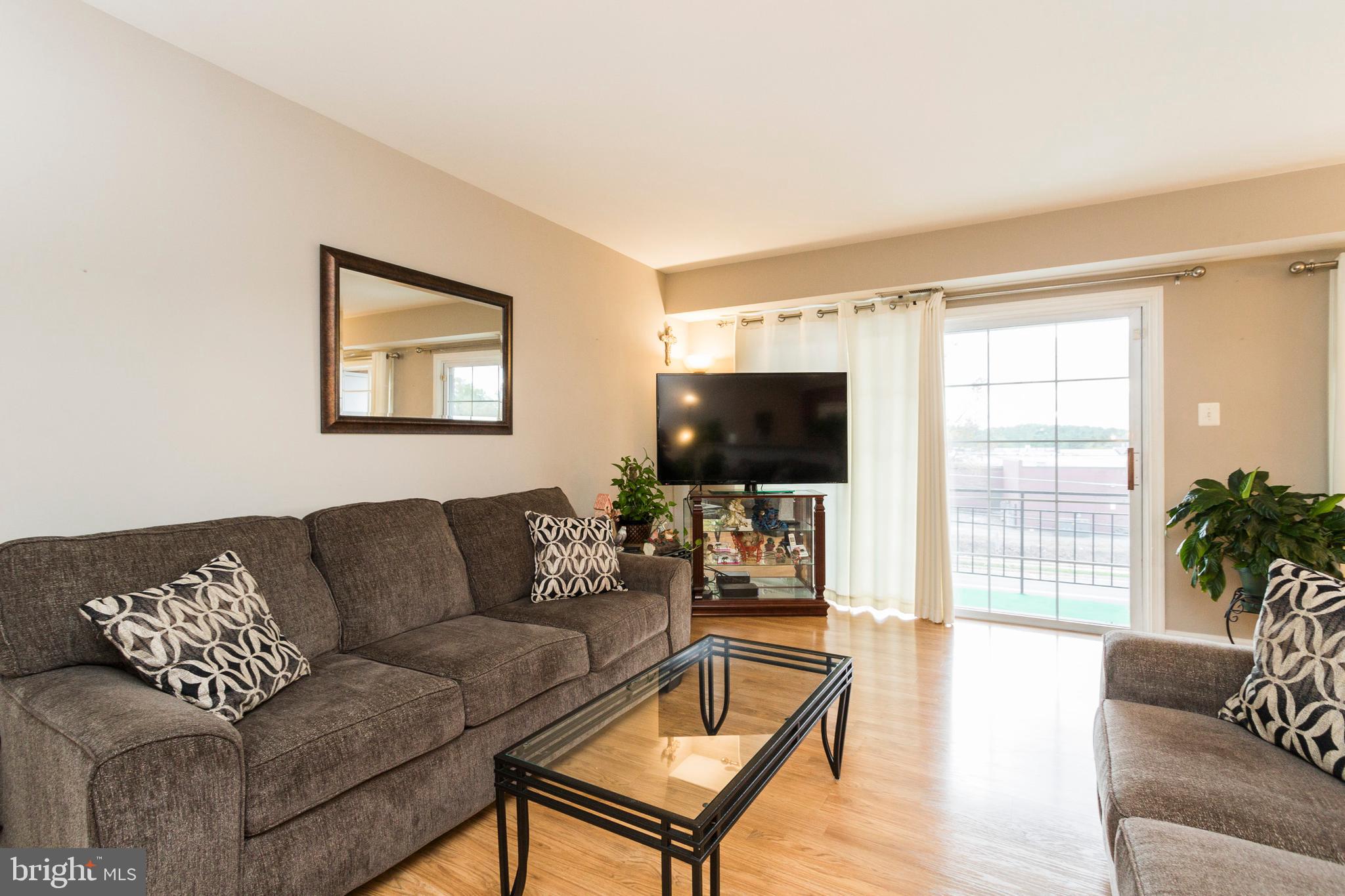 631 Waterloo Road, Unit 131 Warrenton, VA 20186 - Photo 6 of 23 Spacious Living Room with SGD to Balcony