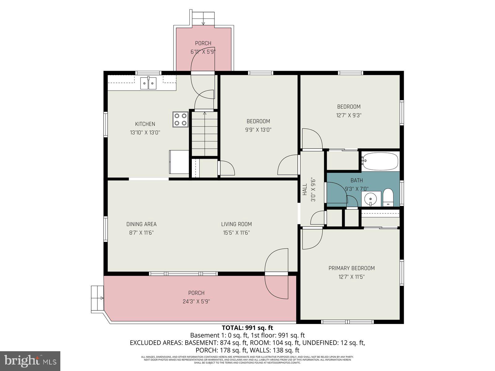 5010 Bull Road Dover, PA 17315 - Photo 38 of 41 Main Floor Sq Ft