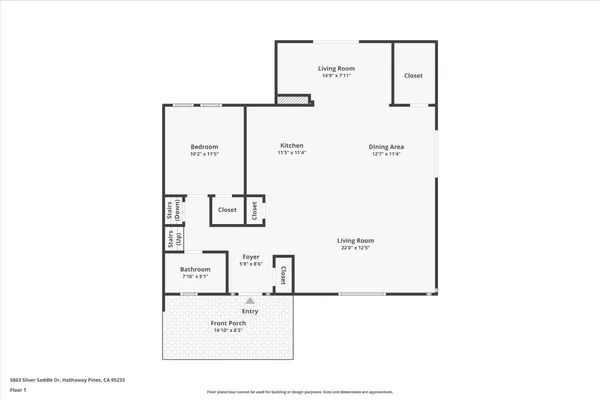 $445,000 | 5863 Silver Saddle Drive, Murphys, CA 95247