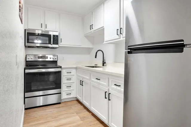 a close view of a sink and tap