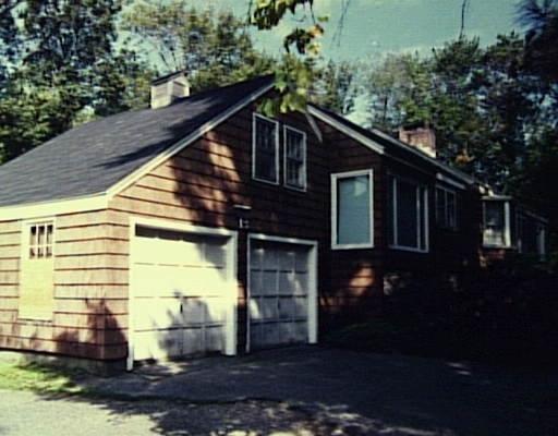 a view of a house with a patio
