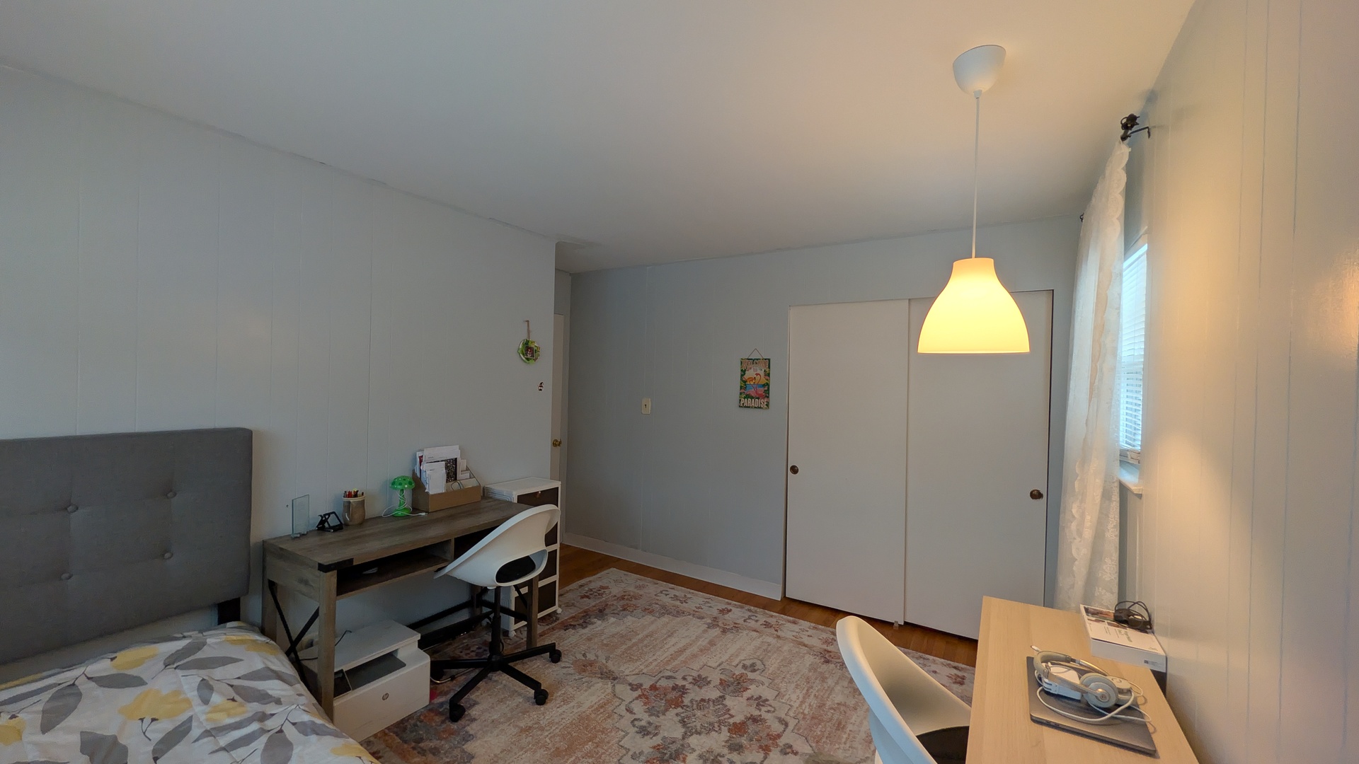 232 Kilpatrick Avenue Wilmette, IL 60091 - Photo 19 of 41 a view of a workspace with furniture and a window