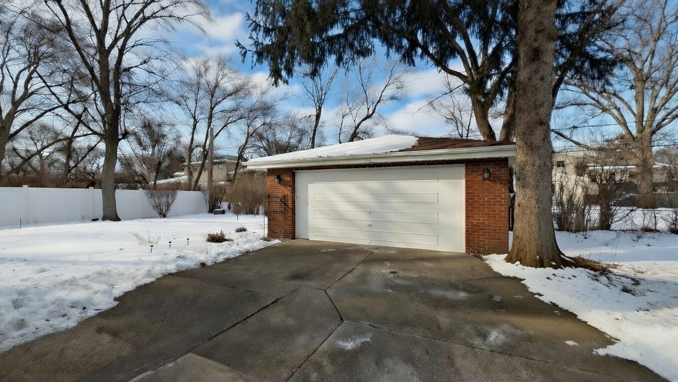 232 Kilpatrick Avenue Wilmette, IL 60091 - Photo 34 of 41 a view of a house with a snow
