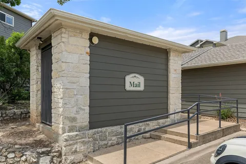 a view of front door