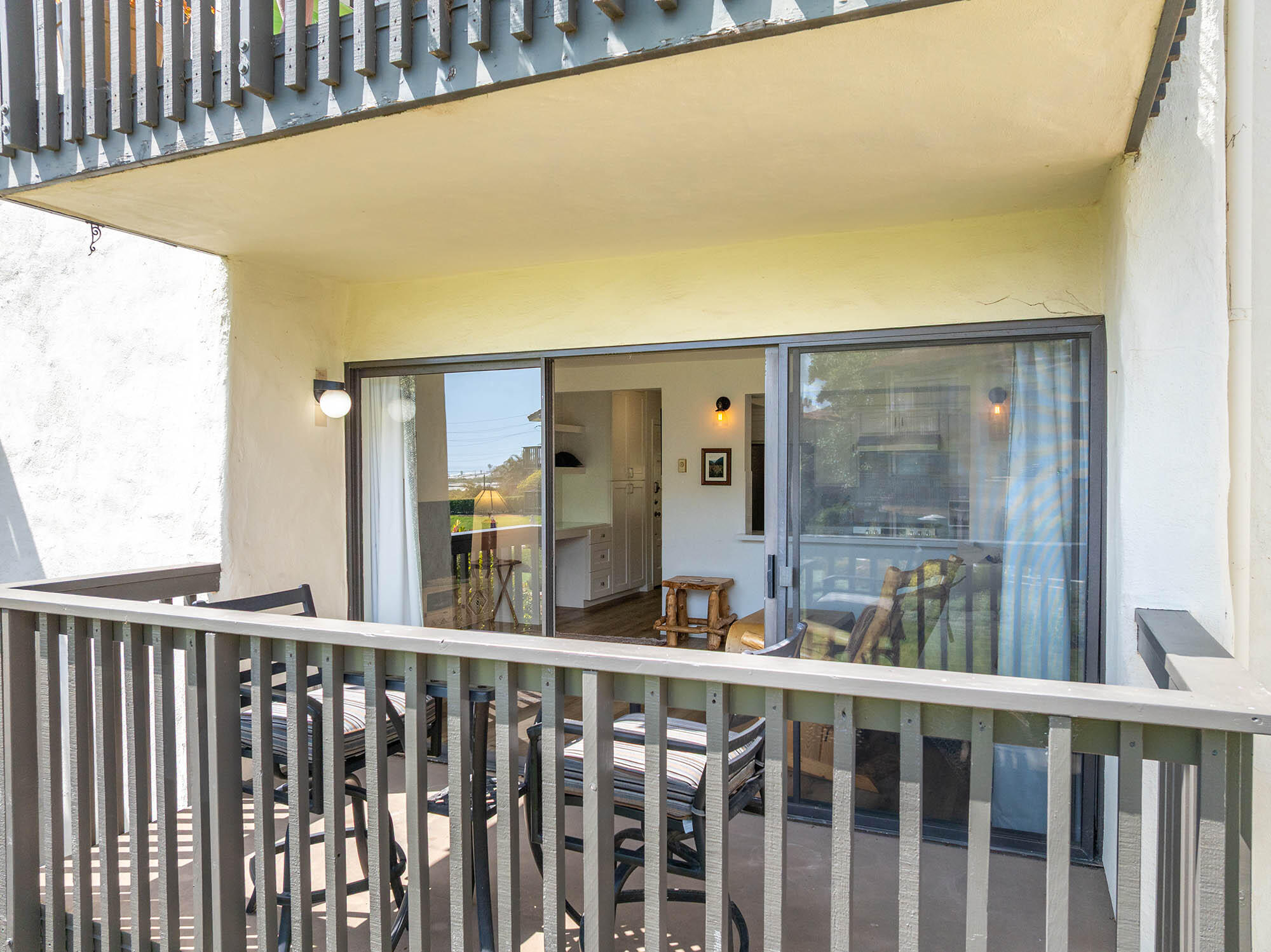 3375 Foothill Road, Unit 422 Carpinteria, CA 93013 - Photo 17 of 47 Aerial balcony - 3375 Foothill Rd 422