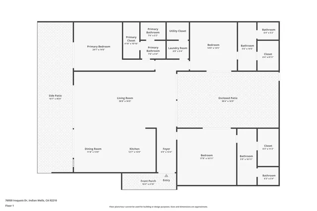 $829,900 | 76950 Iroquois Drive, Indian Wells, CA 92210