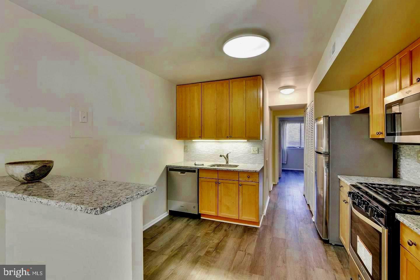 2044 Royal Fern Court, Unit 19/2A Reston, VA 20191 - Photo 2 of 17 Open-plan kitchen with granite counters
