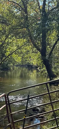 a view of lake from balcony
