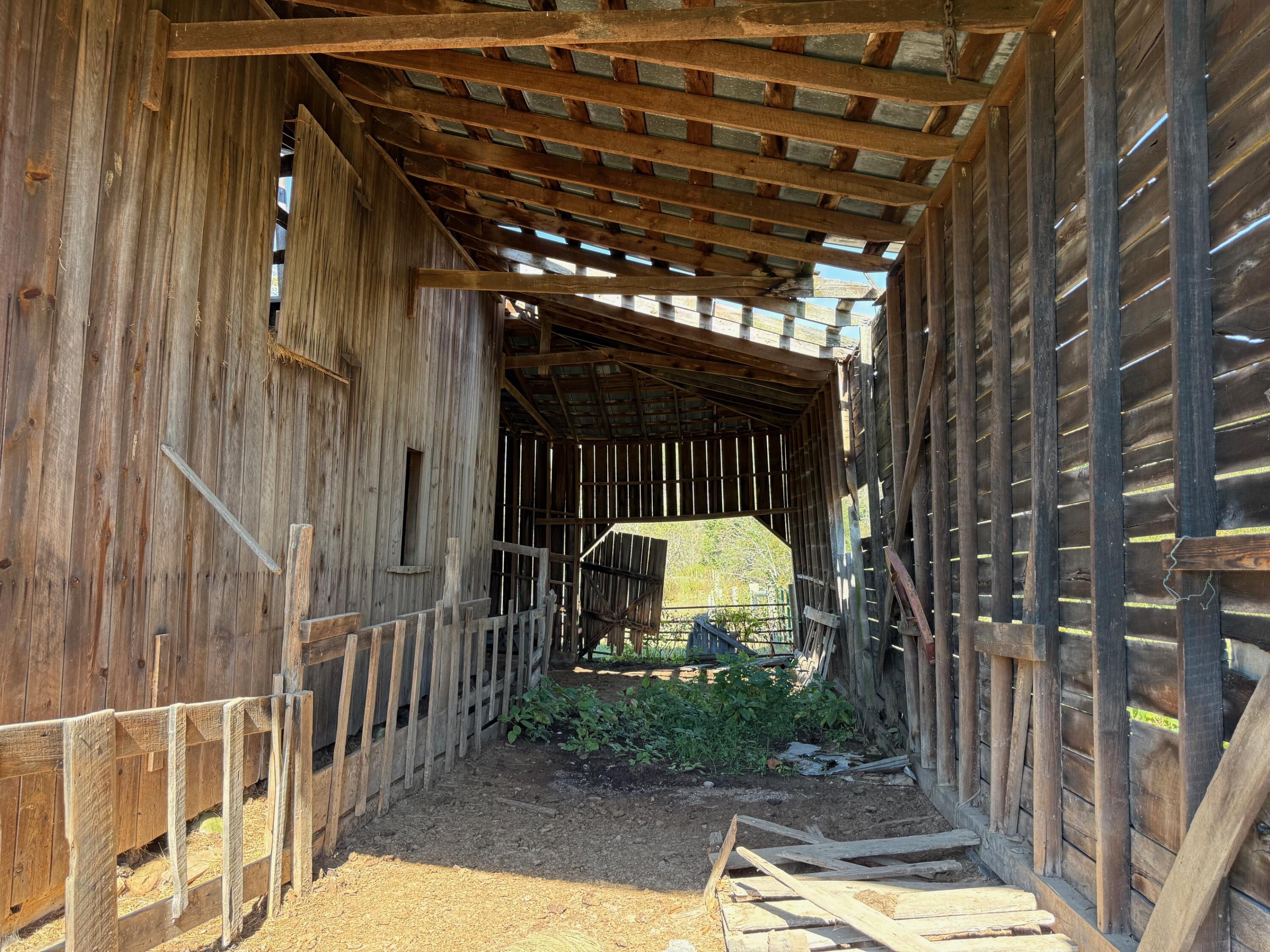 6402 Potts Creek Road Covington, VA 24426 - Photo 15 of 34 a view of a porch with a door and a glass door