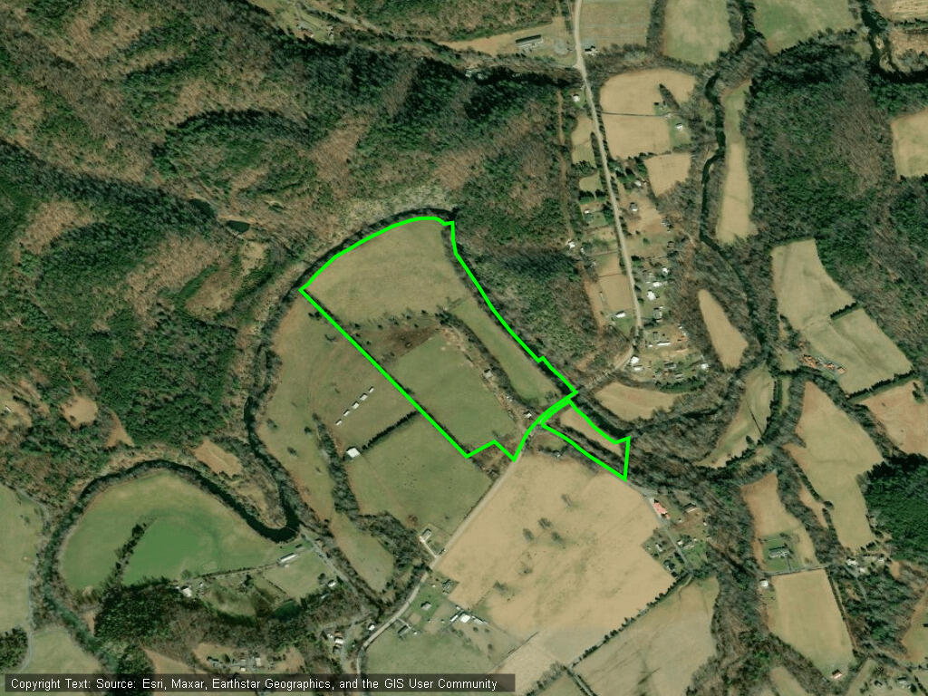 6402 Potts Creek Road Covington, VA 24426 - Photo 17 of 34 an aerial view of a house with a yard