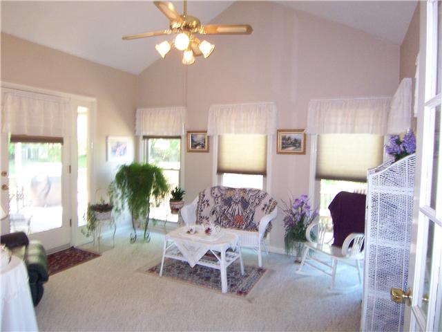 110 La View Road Hendersonville, TN 37075 - Photo 12 of 12 Beautiful Sunroom overlooking Shaded Backyard