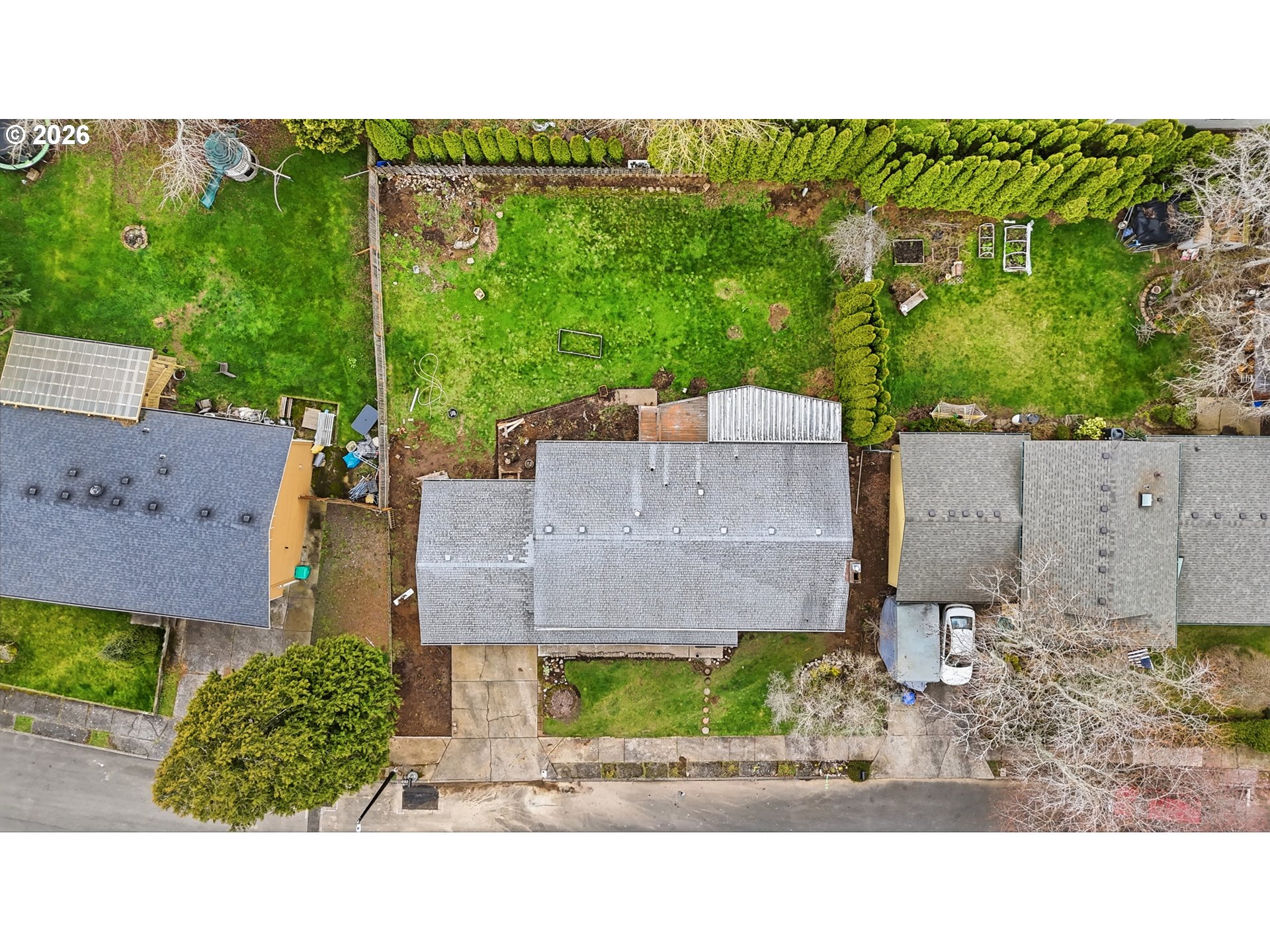 205 Southeast Olvera Avenue Gresham, OR 97080 - Photo 5 of 13 an aerial view of a house with a yard