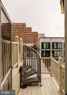 a view of a city with tall buildings