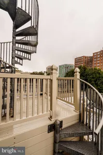 a view of a door and an outdoor space