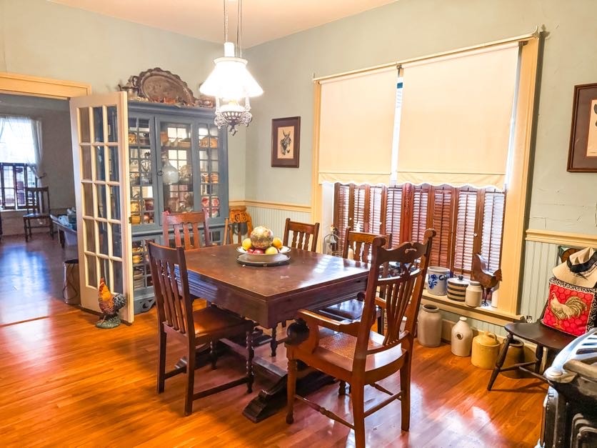 618 West Main Street Fairfield, TX 75840 - Photo 6 of 23 a view of a dining room with furniture window and wooden floor