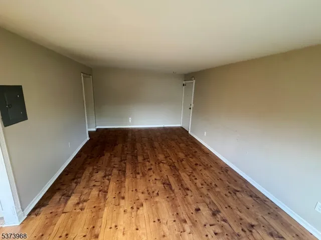 a view of wooden floor in a room