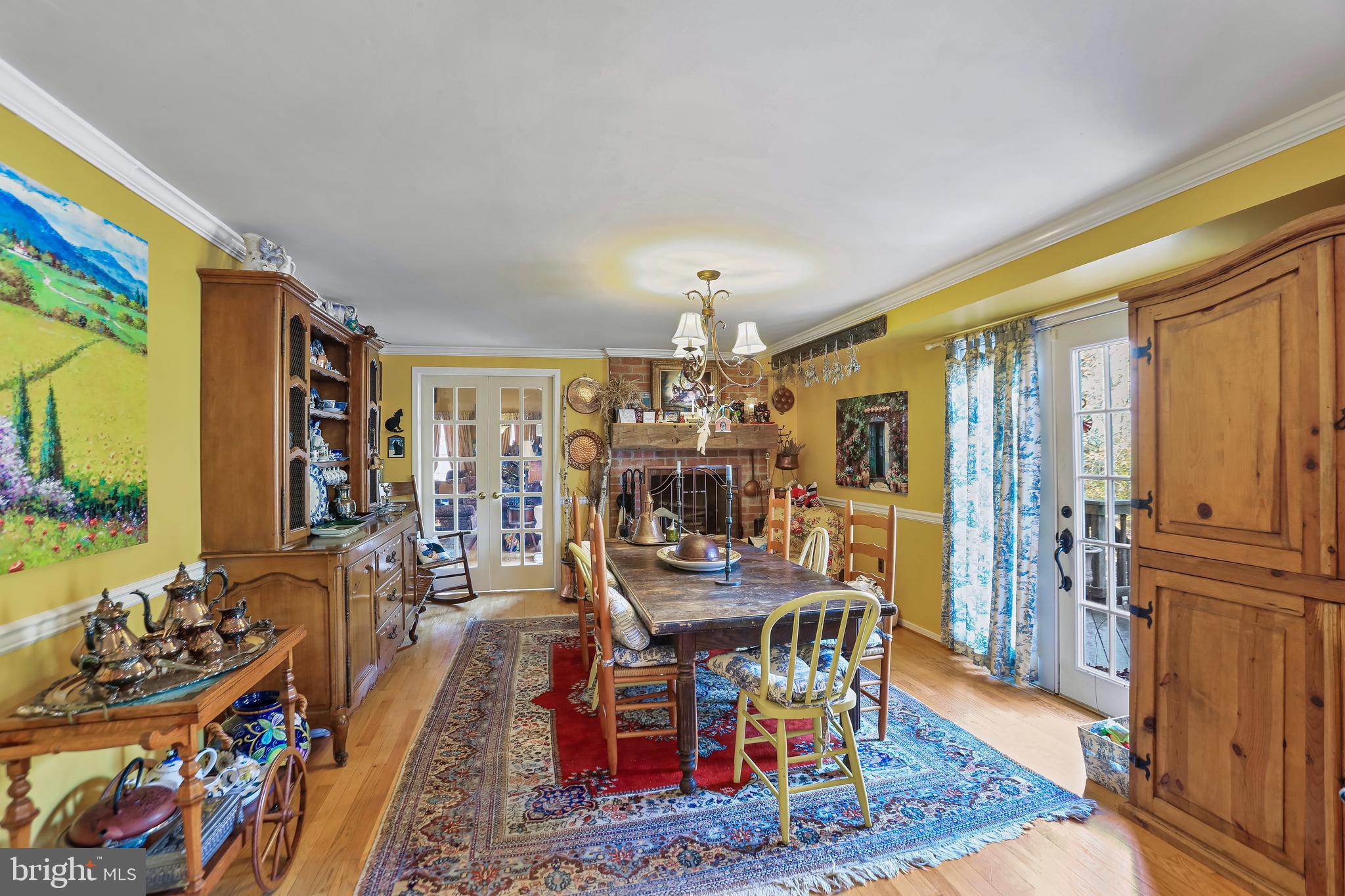12080 Axline Road Lovettsville, VA 20180 - Photo 12 of 54 a view of a dining room with furniture window and outdoor view