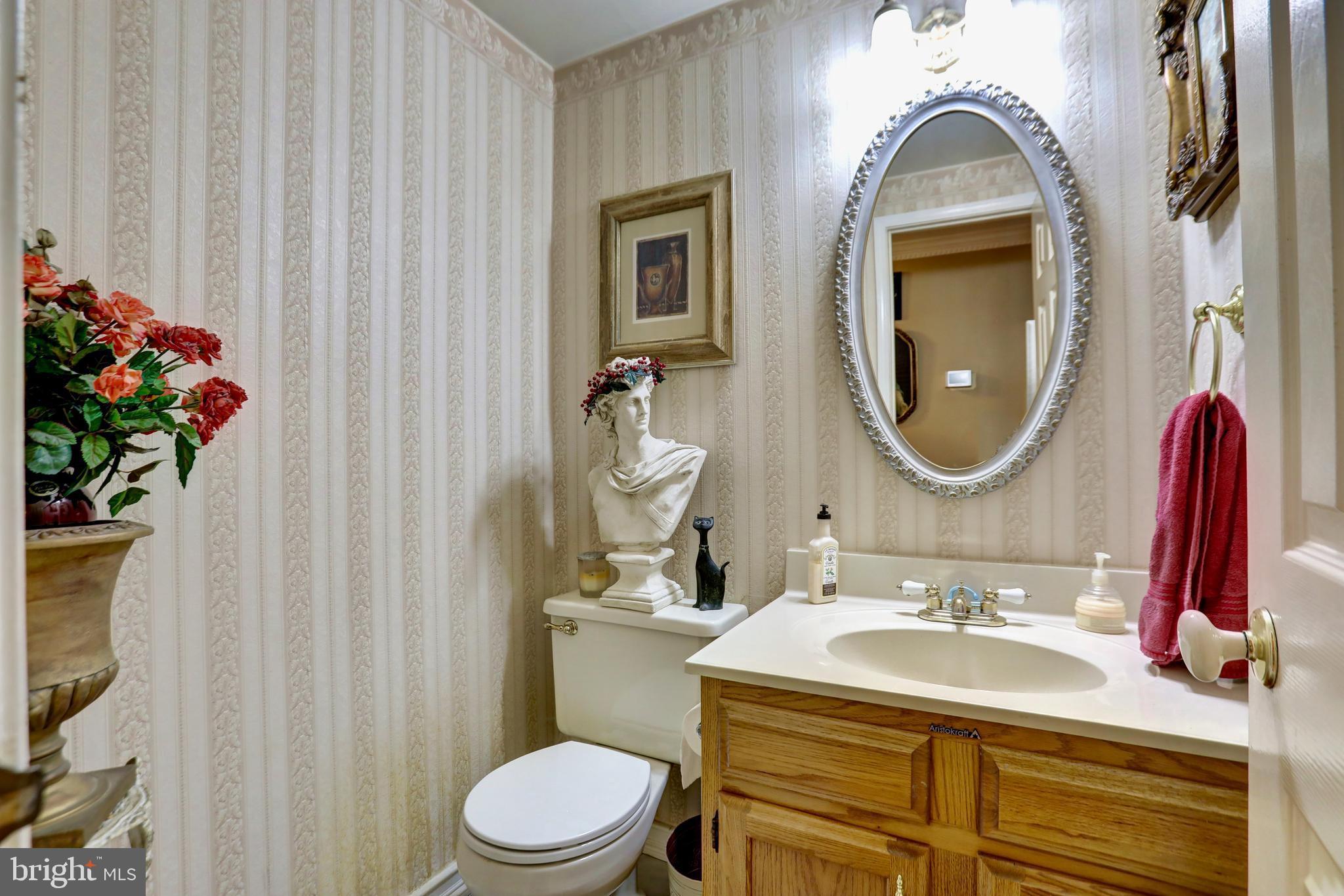 12080 Axline Road Lovettsville, VA 20180 - Photo 18 of 54 a bathroom with a sink vanity mirror and toilet