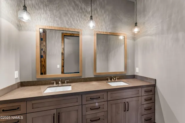 a view of house with outdoor space and sitting area