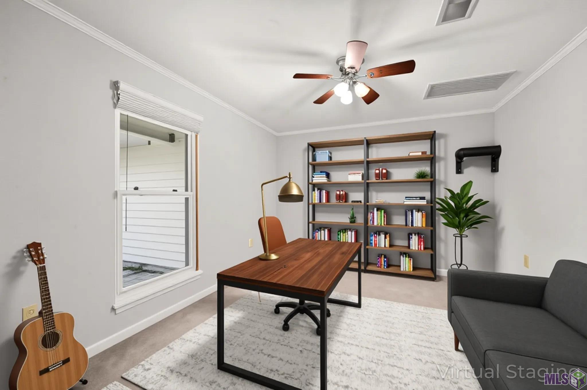 7726 Lew Hoad Avenue Baton Rouge, LA 70810 - Photo 17 of 36 Virtually Staged Front Room