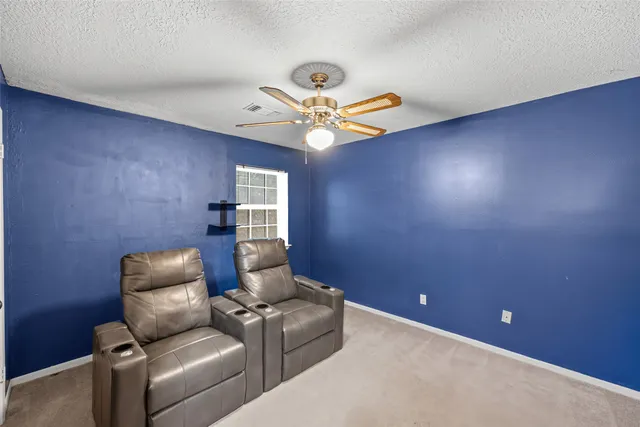 a room with furniture