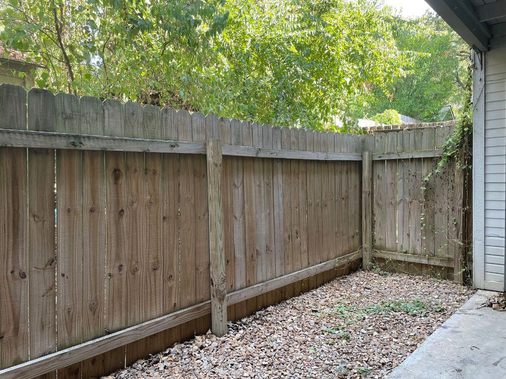 2410 Enfield Road, Unit 5 Austin, TX 78703 - Photo 2 of 17 a backyard of a house with trees