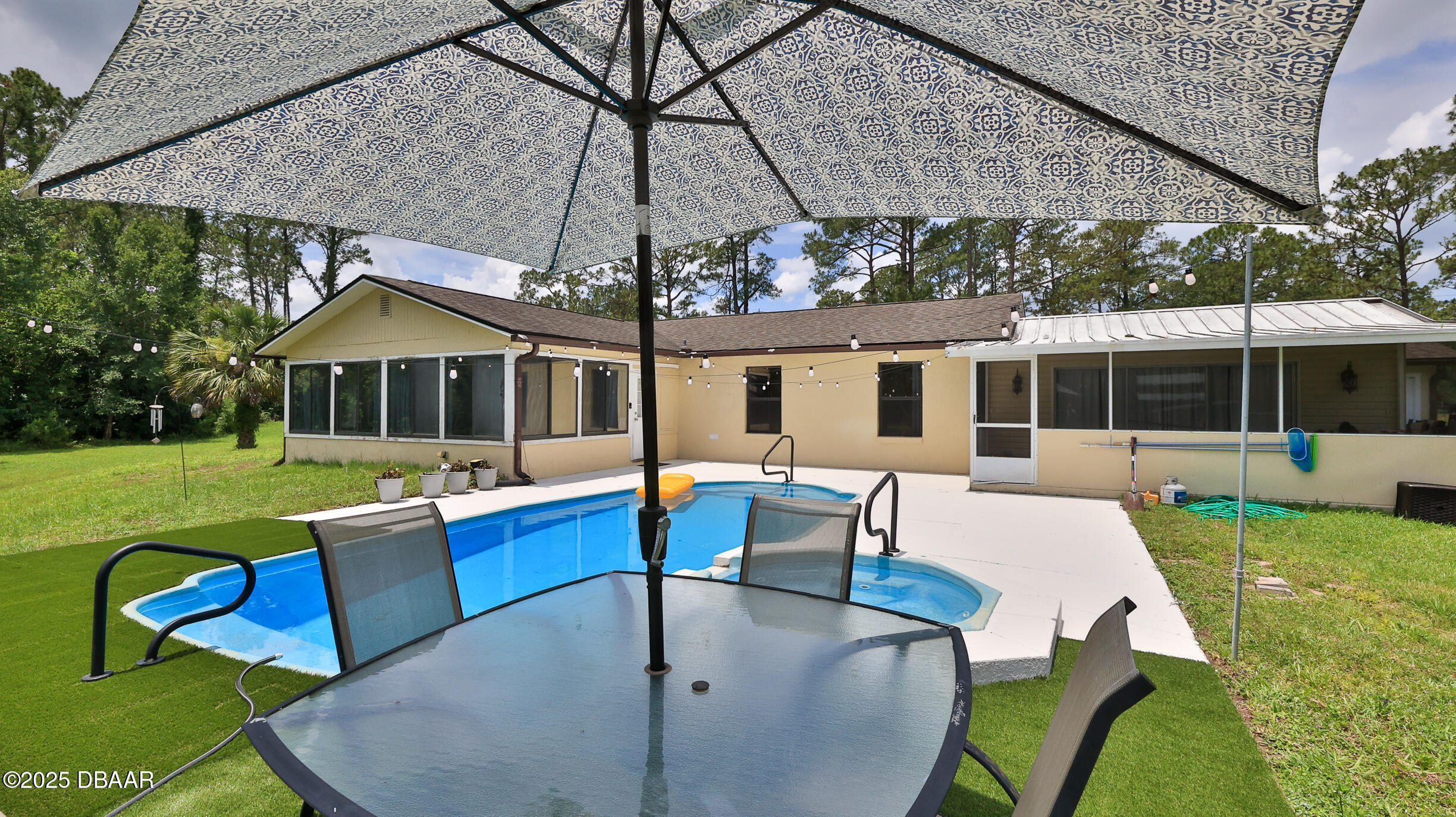 103 Cone Road Ormond Beach, FL 32174 - Photo 7 of 55 Pool Area to Rear of Home
