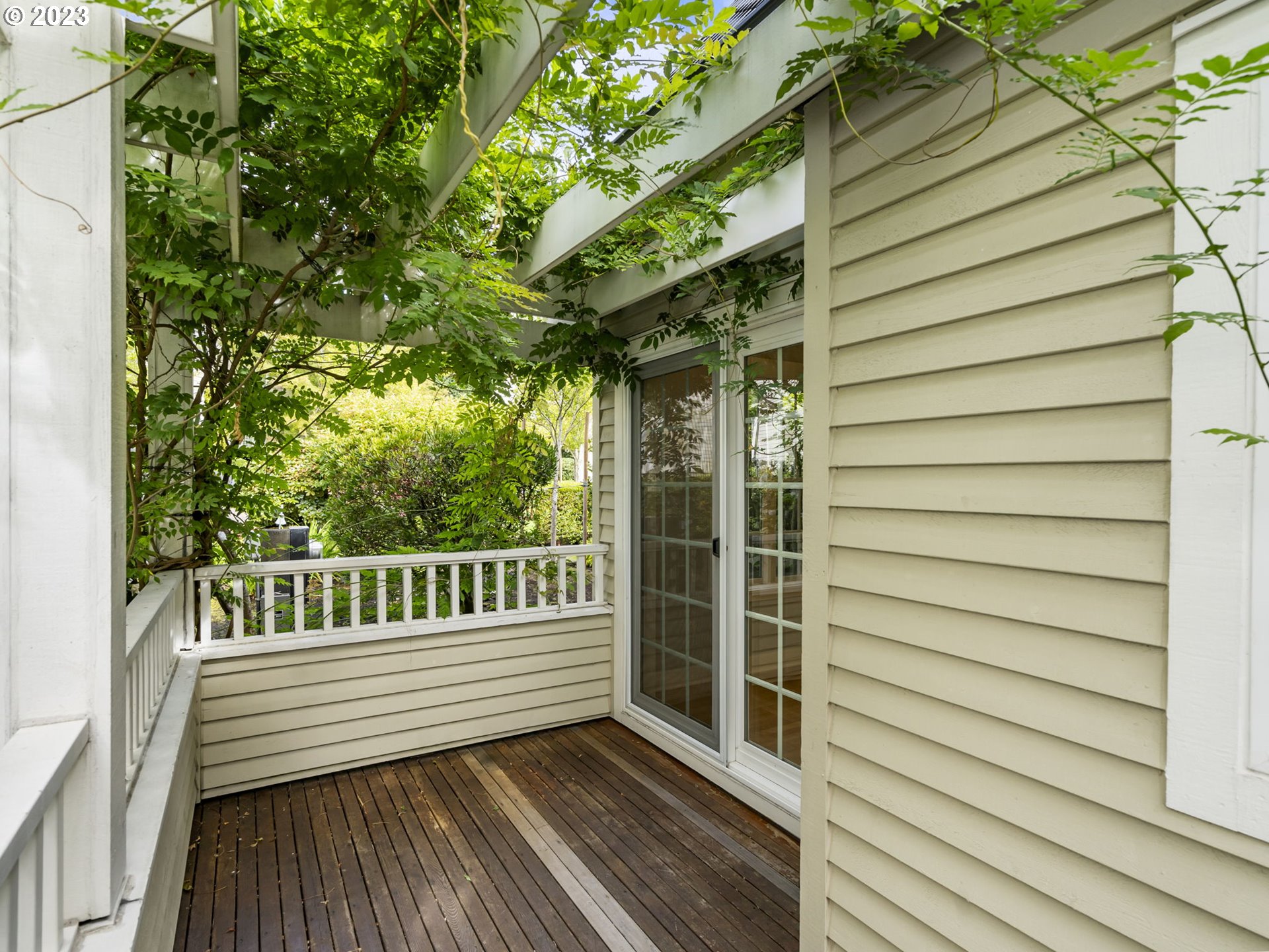 2265 Northwest Miller Road Portland, OR 97229 - Photo 15 of 31 a view of a wooden deck