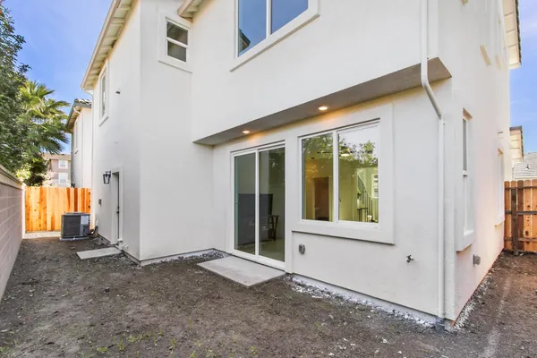a view of a house with a balcony