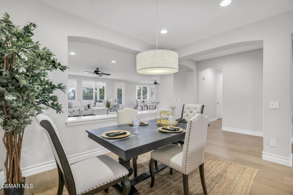 3421 Deep Waters Court Simi Valley, CA 93065 - Photo 14 of 74 a view of a dining room with furniture and wooden floor