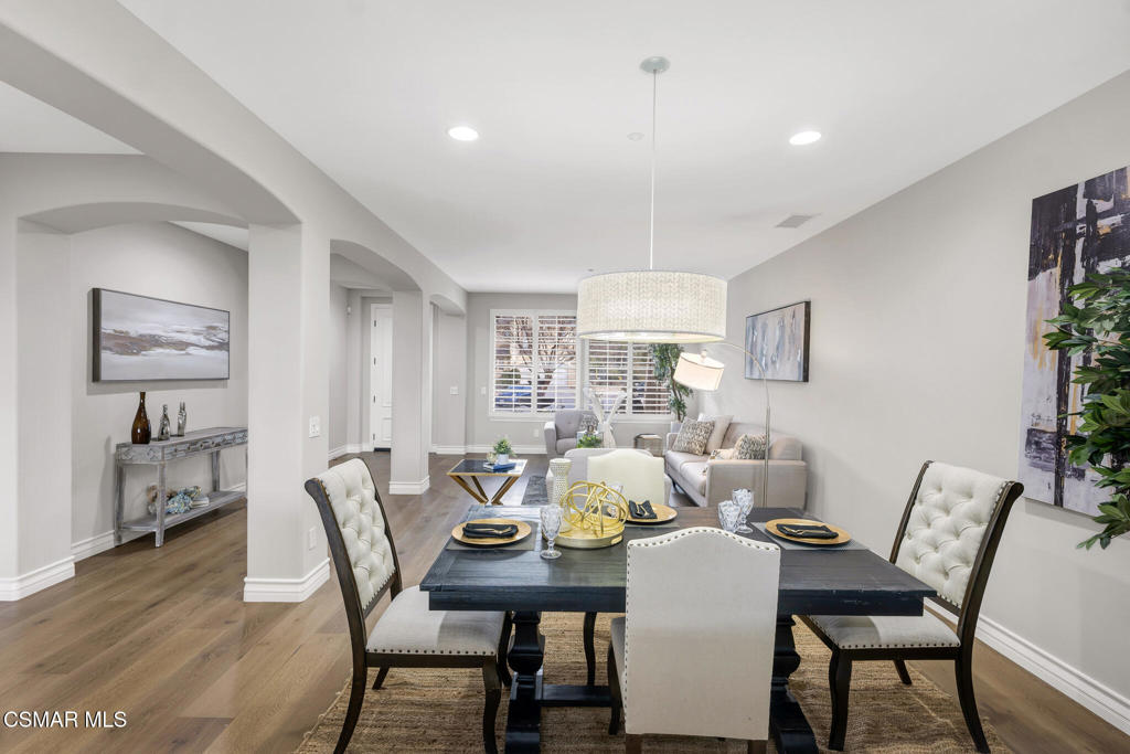 3421 Deep Waters Court Simi Valley, CA 93065 - Photo 20 of 74 a view of a dining room with furniture