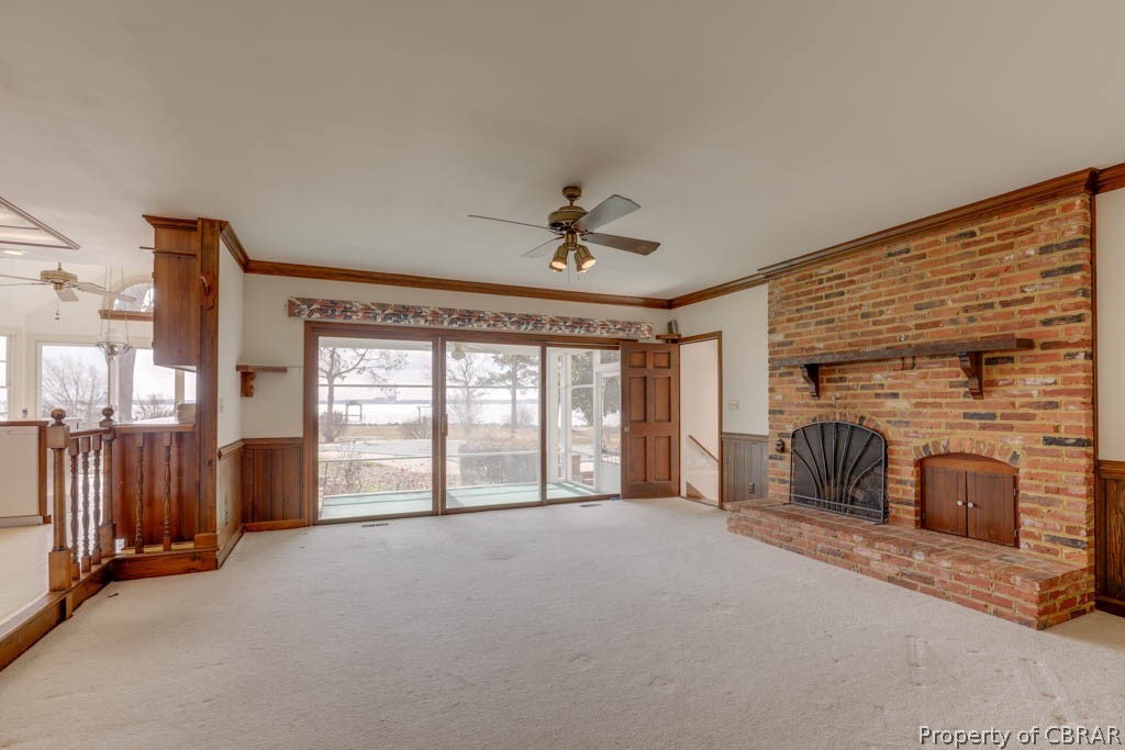 1440 Victory Hill Road Hayes, VA 23072 - Photo 8 of 45 With a river view and gas log fireplace