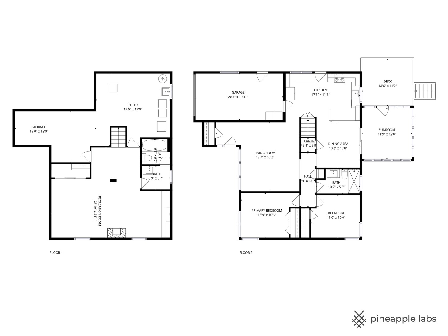 640 South Grove Avenue Barrington, IL 60010 - Photo 24 of 24 a picture of a floor plan