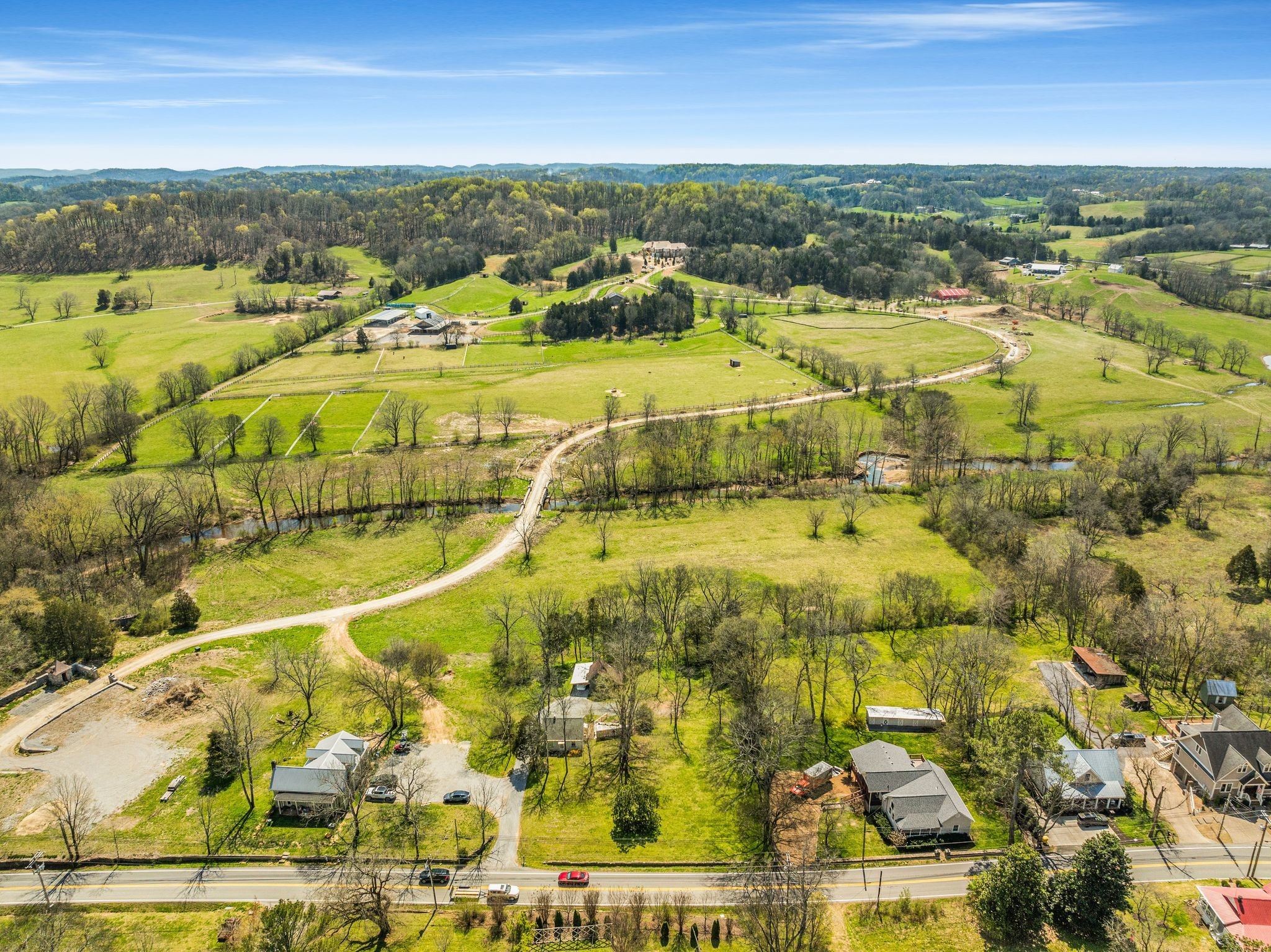 4259 Old Hillsboro Road Franklin, TN 37064 - Photo 4 of 11 an aerial view of residential houses with outdoor space