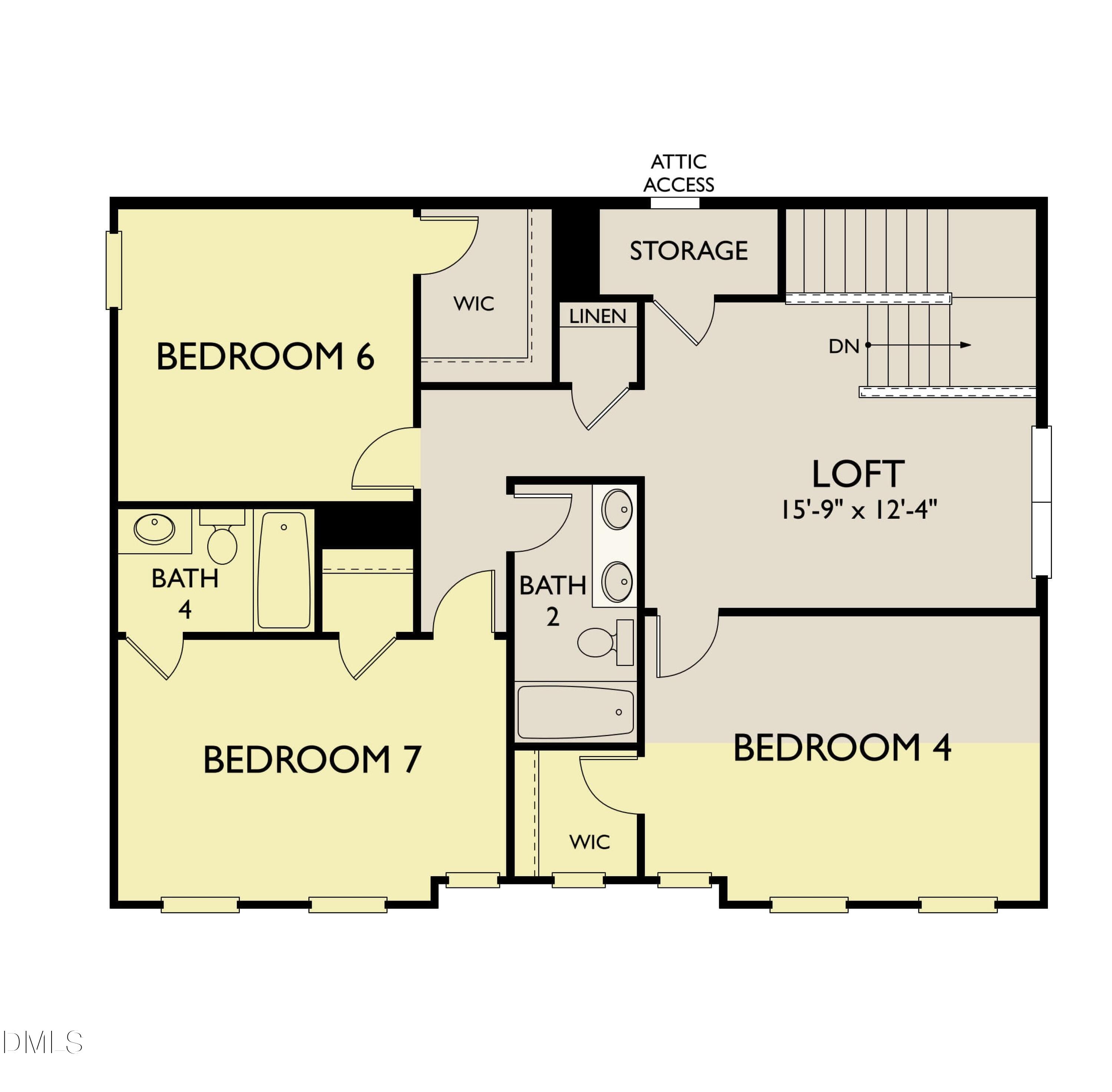 961 Fetching Place, Unit 365 Rolesville, NC 27571 - Photo 24 of 24 Floorplan 2