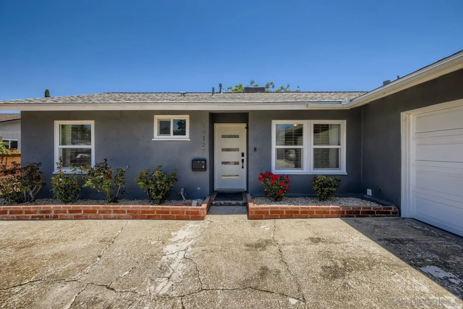 14167 Frame Road Poway, CA 92064 - Photo 3 of 27 front view of a house with a yard