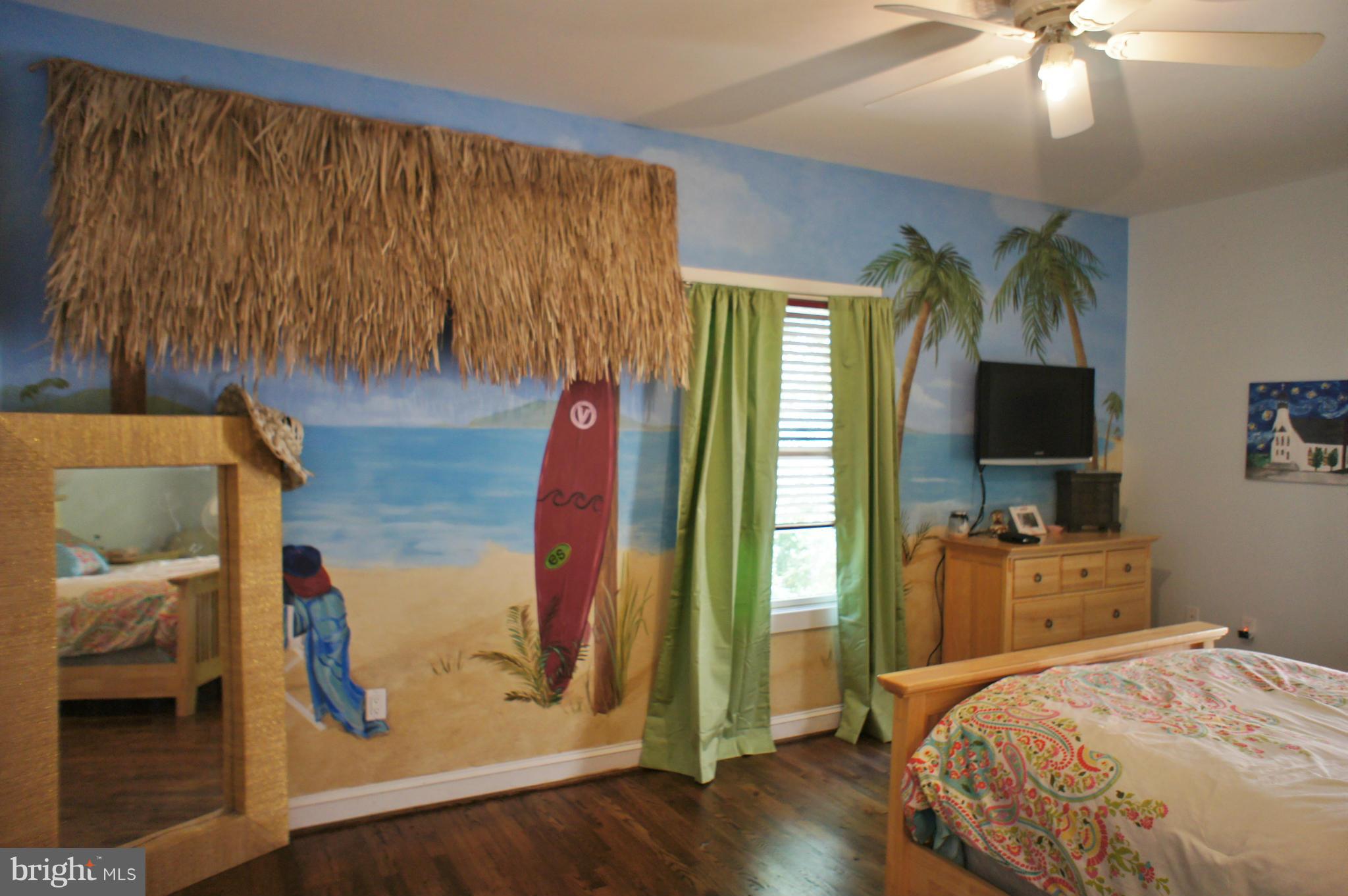 13292 Olivet Road Lusby, MD 20657 - Photo 17 of 30 Tiki design in BR #2 on Main level
