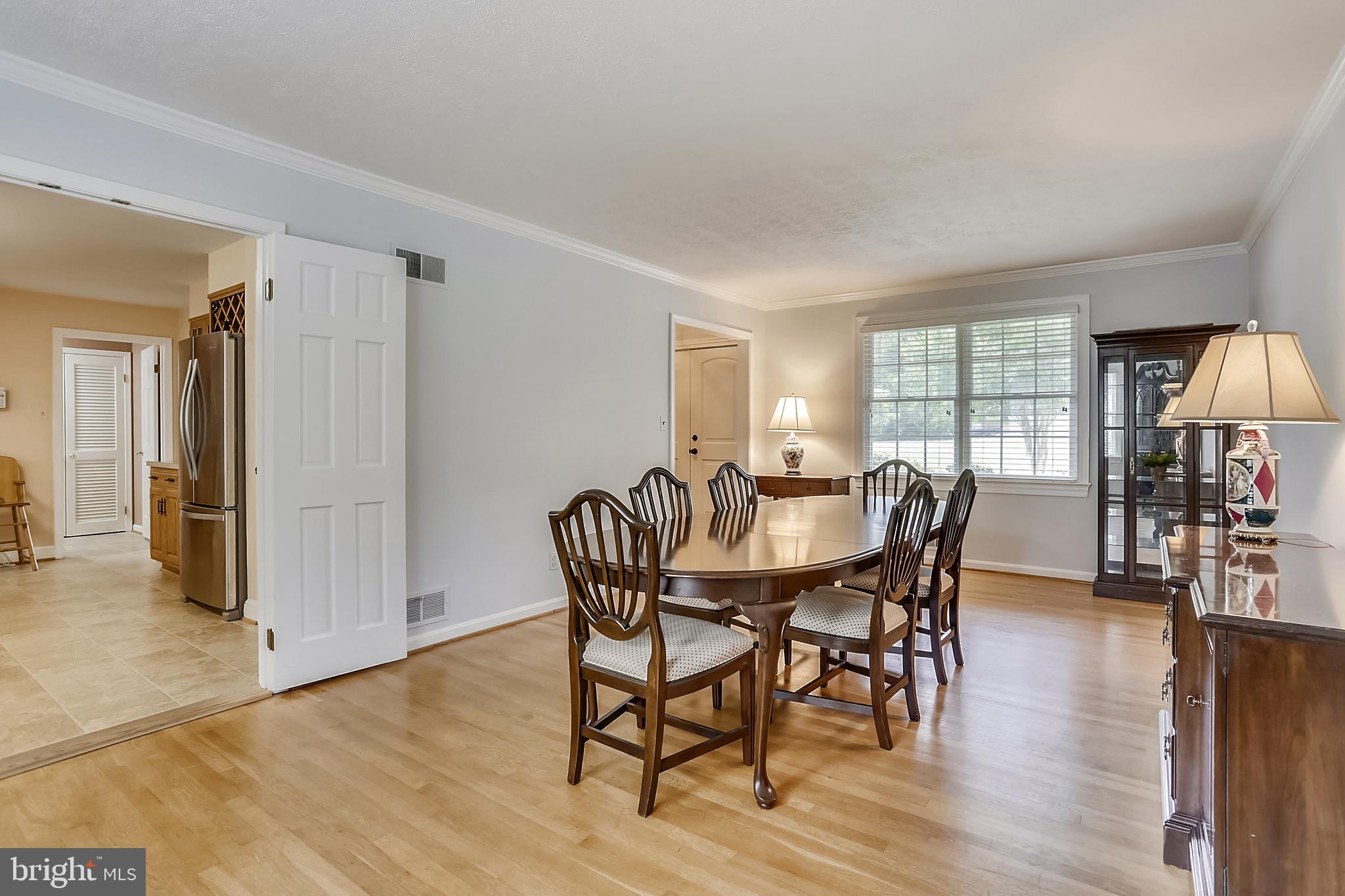 1900 Powder Mill Road Silver Spring, MD 20903 - Photo 7 of 57 Large Dining Room with hardwoods