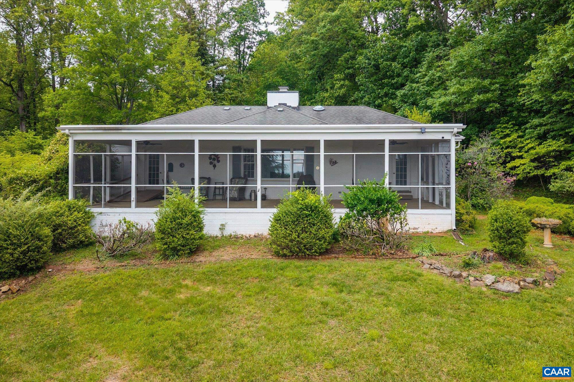 13320 Hackberry Road Orange, VA 22960 - Photo 35 of 47 a view of a house with garden and plants