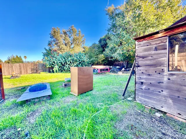 a view of a house with a door