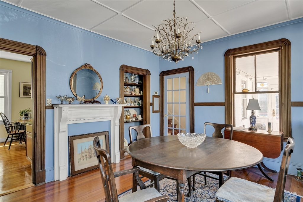 32 Locke Street Cambridge, MA 02140 - Photo 14 of 32 a view of a dining room with furniture window and wooden floor
