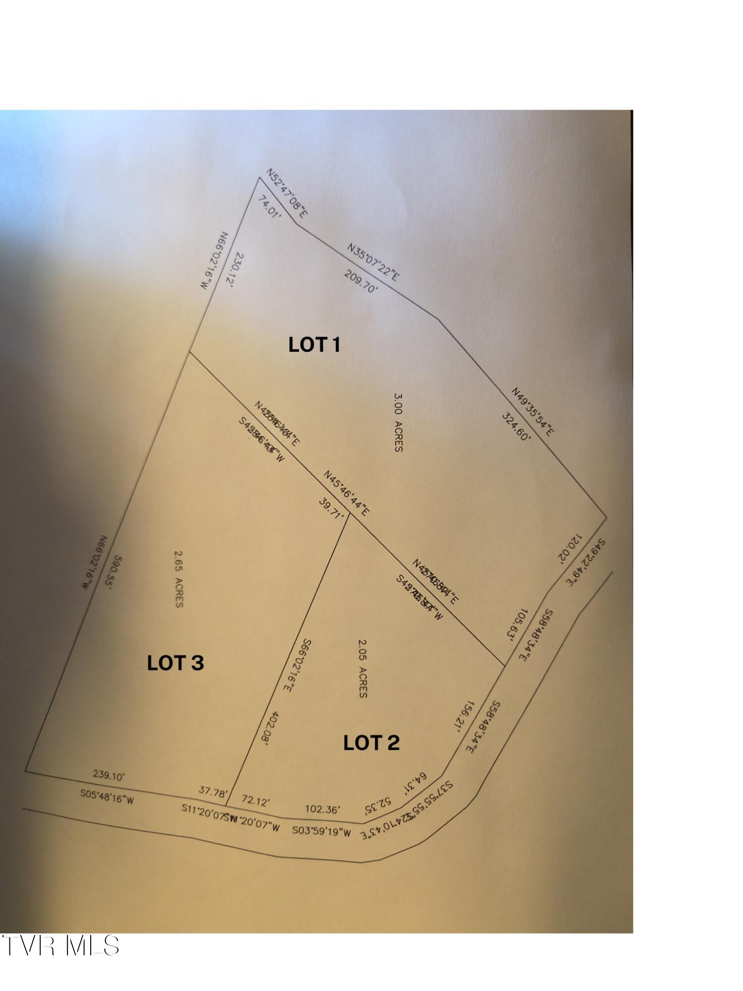Lot 1 Old Post Road, Unit 1 Evensville, TN 37332 - Photo 23 of 24 SURVEY Old Post Road, Evensville, TN