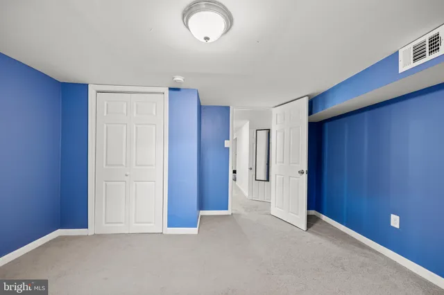 a view of empty room