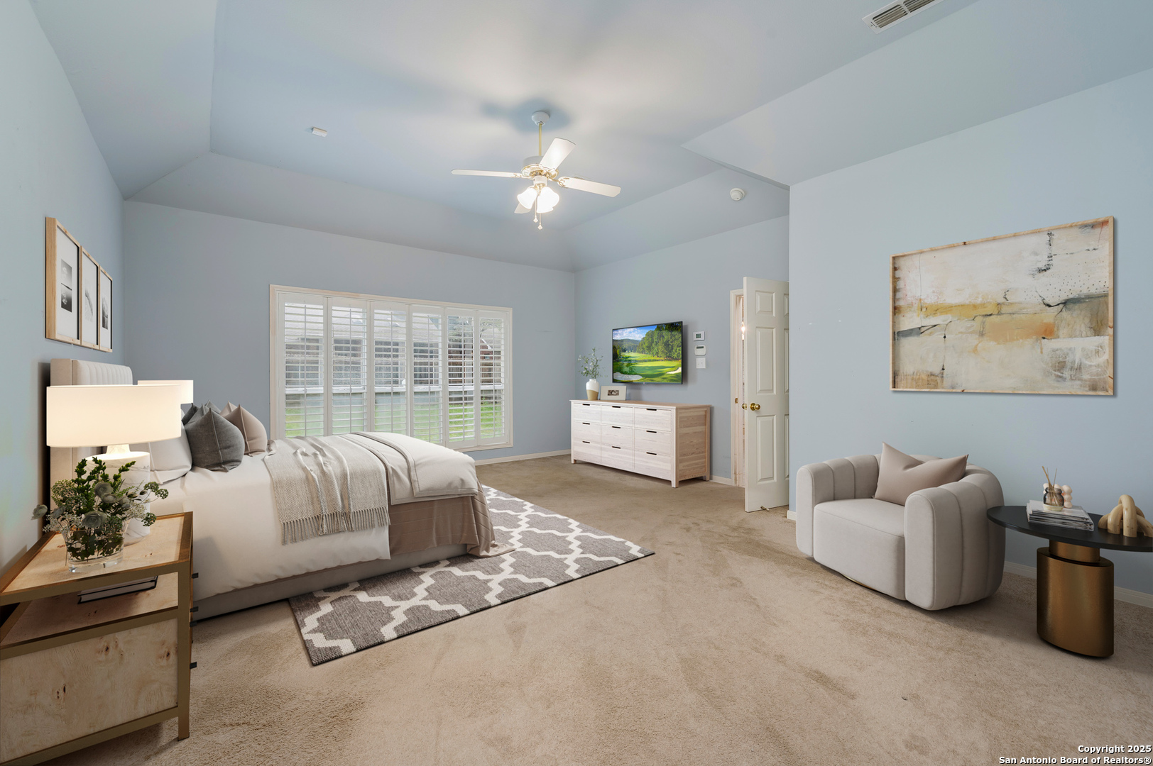 3911 Heights Way San Antonio, TX 78230 - Photo 11 of 22 a living room with furniture and a large window