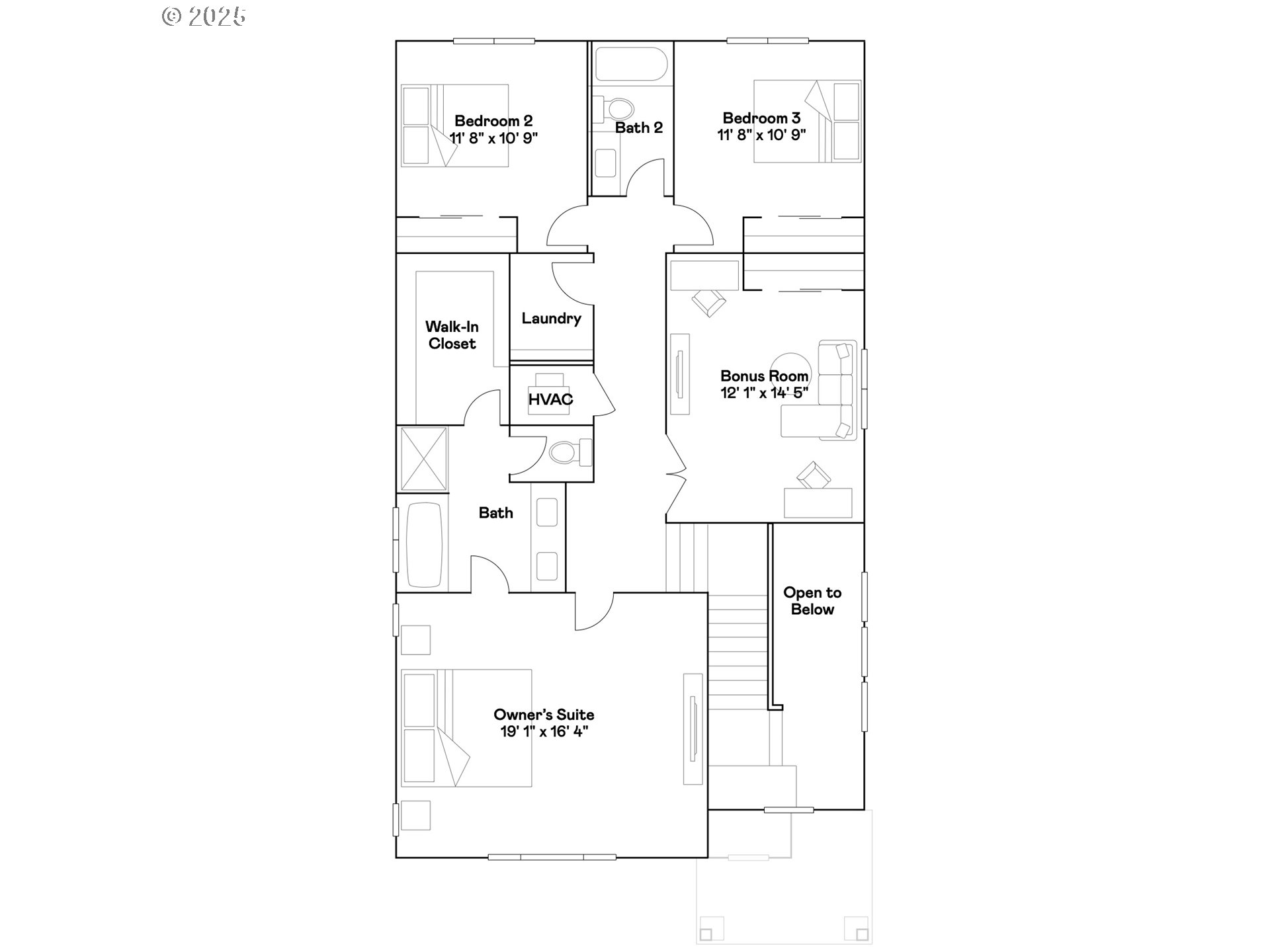 5893 Bainbridge Road Eugene, OR 97402 - Photo 17 of 22 a picture of a bench in a wall