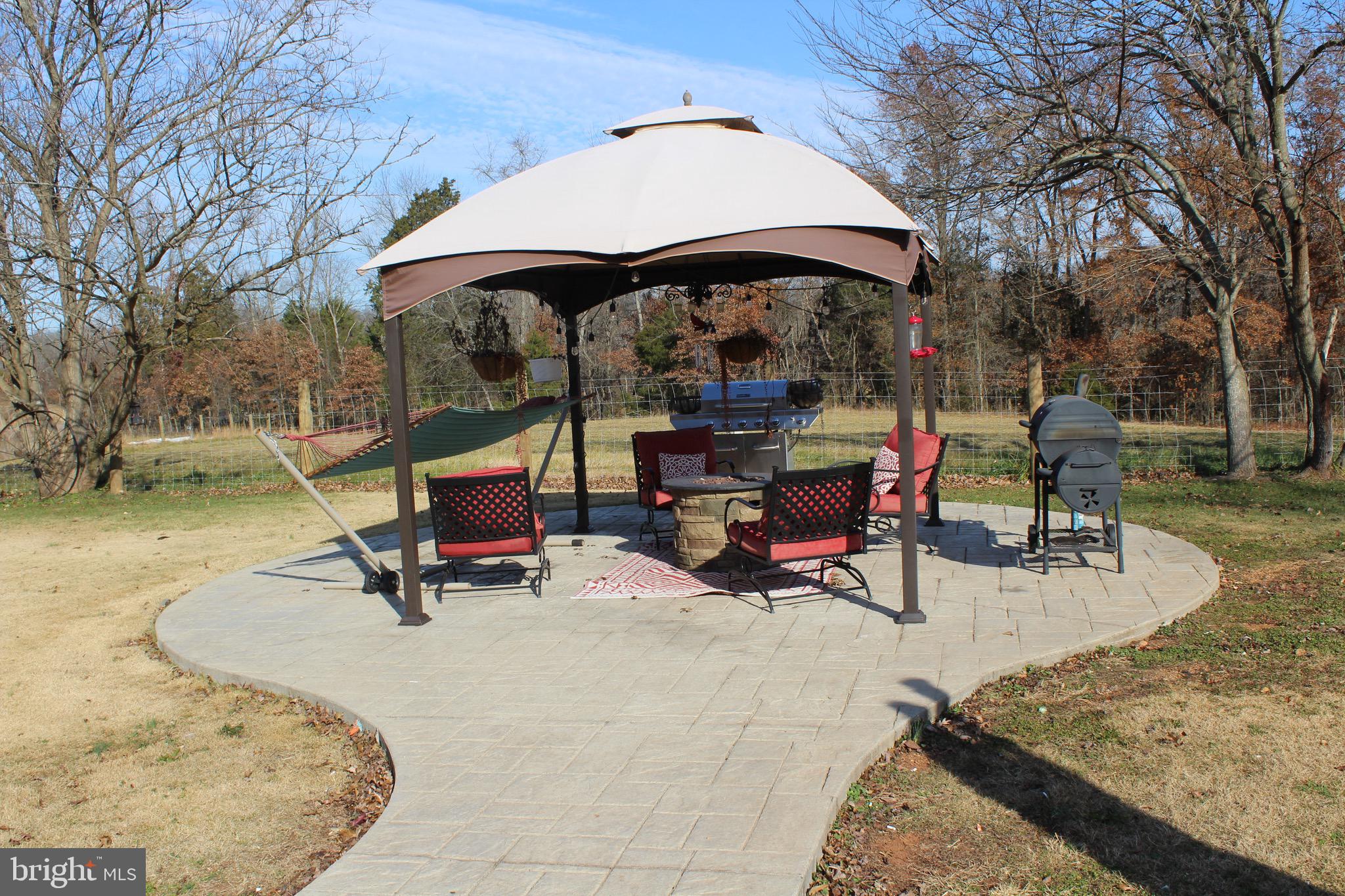 11679 Cemetery Road Bealeton, VA 22712 - Photo 19 of 26 Rear patio rear yard