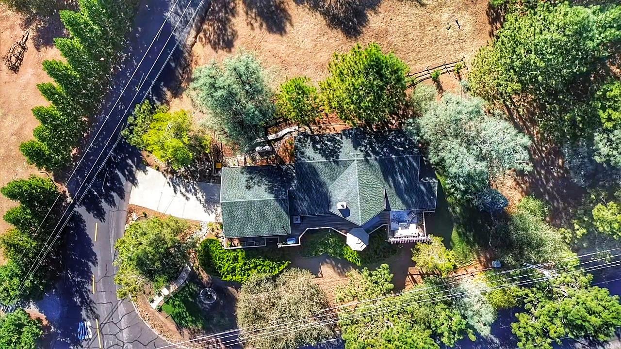 2378 Cascade Trail Cool, CA 95614 - Photo 53 of 57 an aerial view of a house with a yard