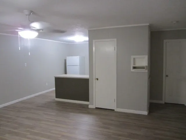 a view of a yard with street