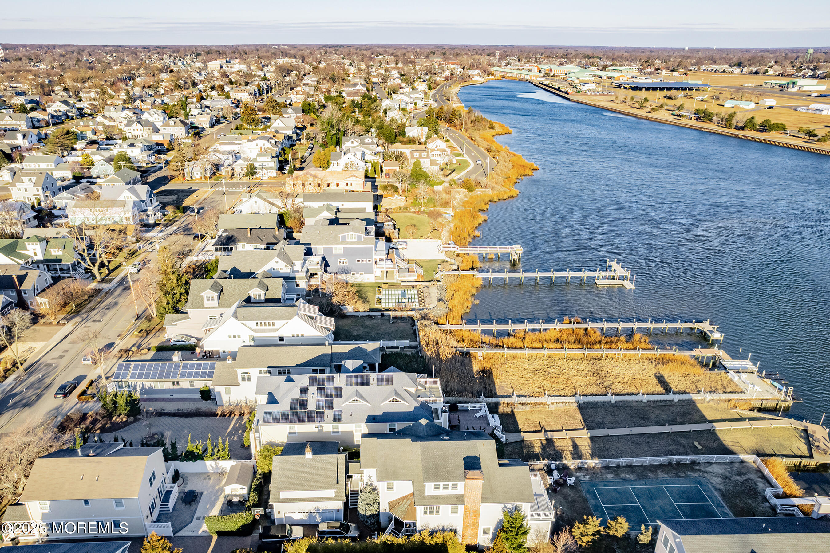 38 Ocean Avenue Manasquan, NJ 08736 - Photo 34 of 42 an aerial view of residential houses and outdoor space